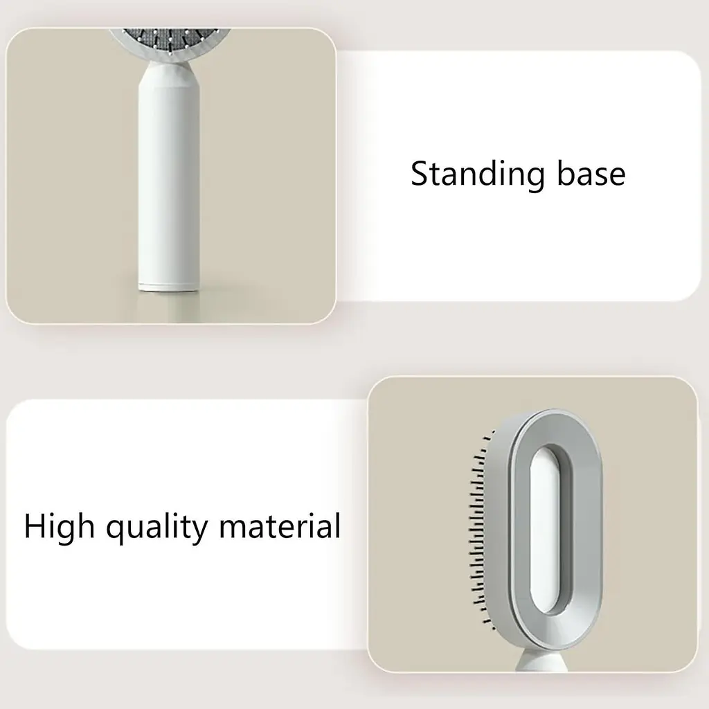 Масажний гребінець Central Hollow Cushion Comb 3D для шкіри голови ∙ 3D гребінець для волосся Central Hollow Cushion Comb - фото 6