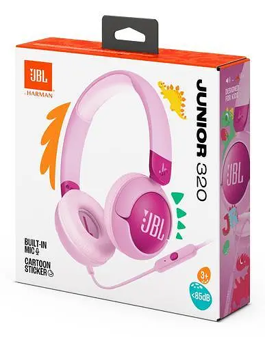 Навушники з мікрофоном JBL Junior 320 JBLJR320PUR Purple - фото 8