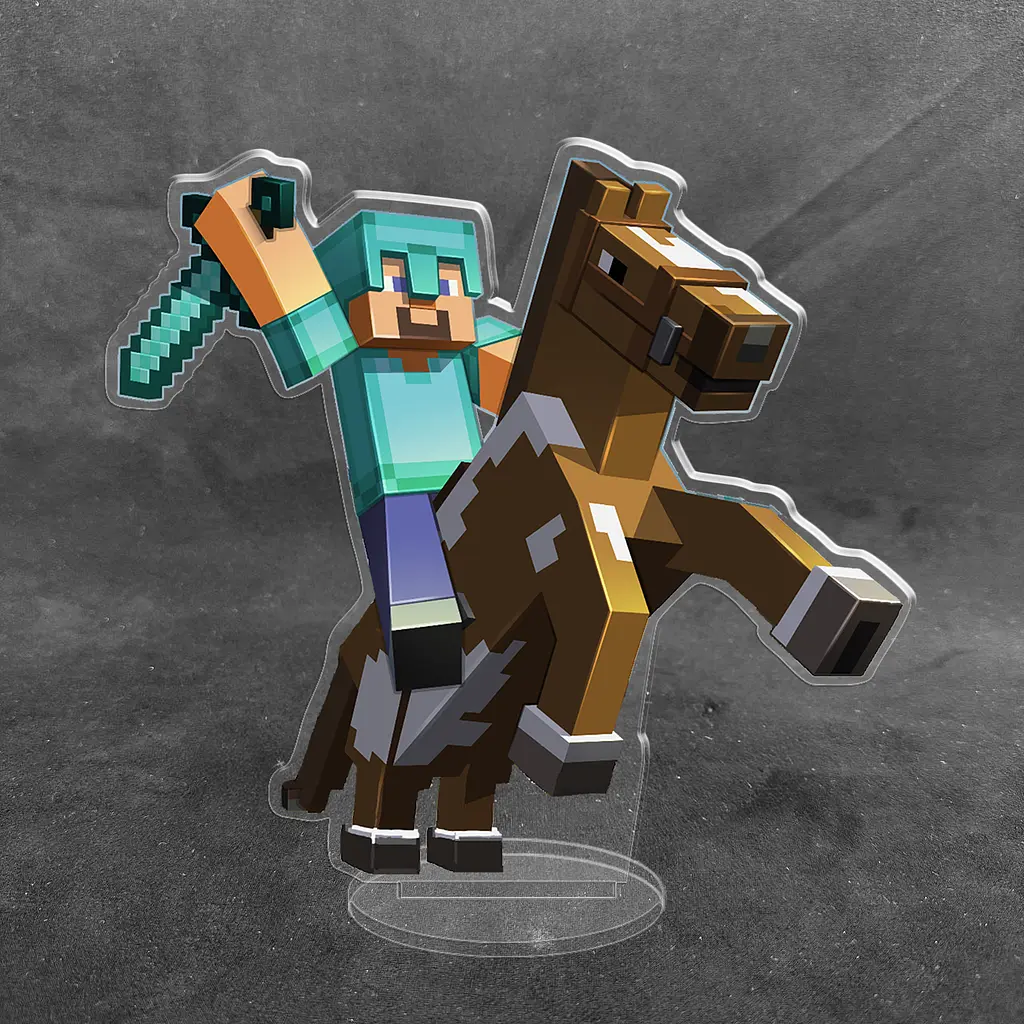 Акрилова колекційна фігурка Minecraft Майнкрафт 2 15 см