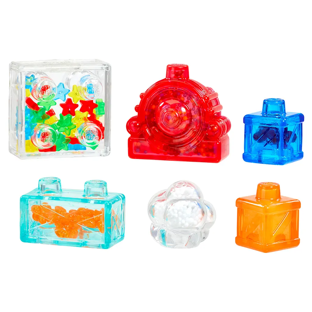 Сенсорний конструктор Jelly Blox Поїзд (937685) - фото 5