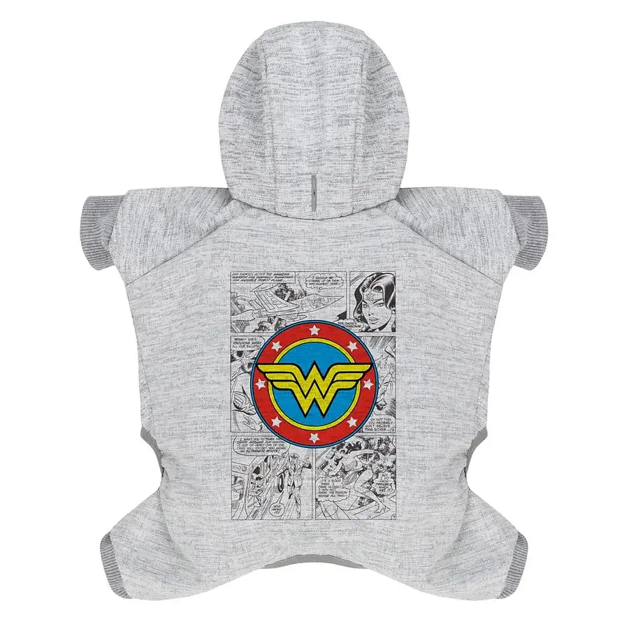 Комбінезон для собак Waudog Clothes, Чудо-жінка комікс, софтшелл, XS30 - фото 2