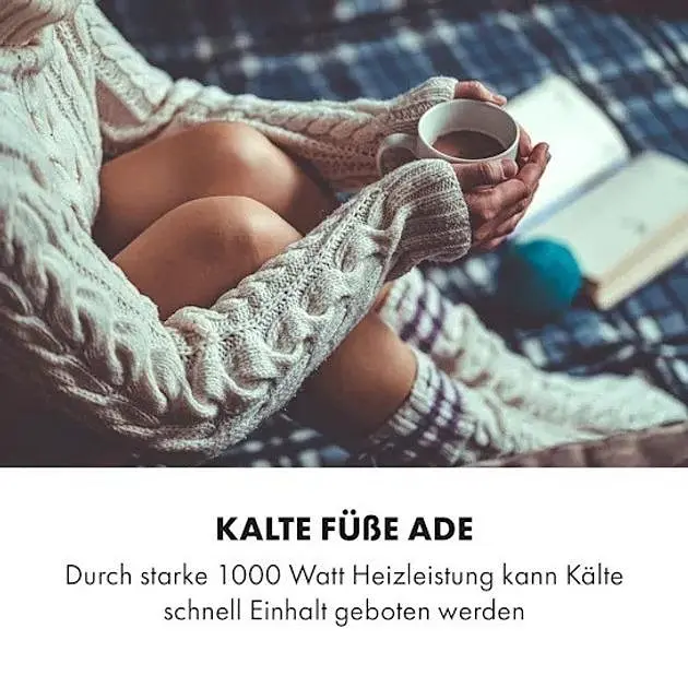 Конвекторный обогреватель Klarstein Hot Spot Slimcurve Double Wave 2 в 1 (10035060) - фото 5