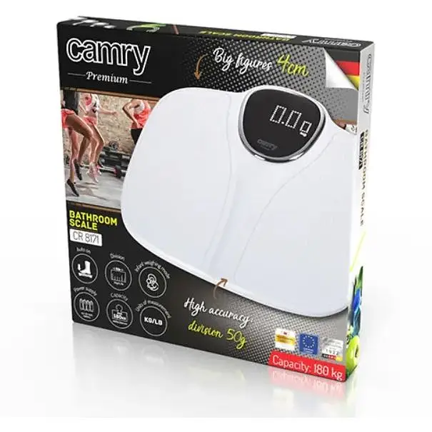 Весы напольные для новорожденных Camry CR 8171w с функцией взвешивания ребенка - фото 4