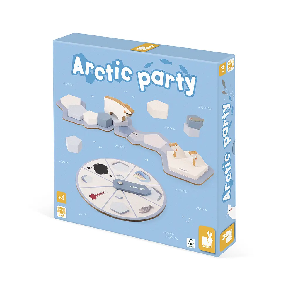 Настольная игра Арктическая вечеринка Janod det0017814 - фото 9