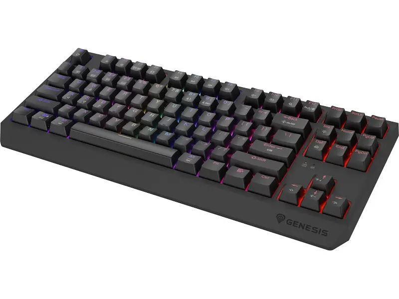 Клавіатура Genesis Thor 230 TKL Wireless RGB Outemu Red Black (NKG-2106) - фото 3