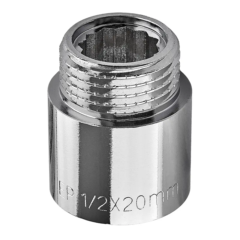 Подовжувач Europroduct Ep.E020.Chr - 1/2"MF-20мм хром EP6123 - фото 2