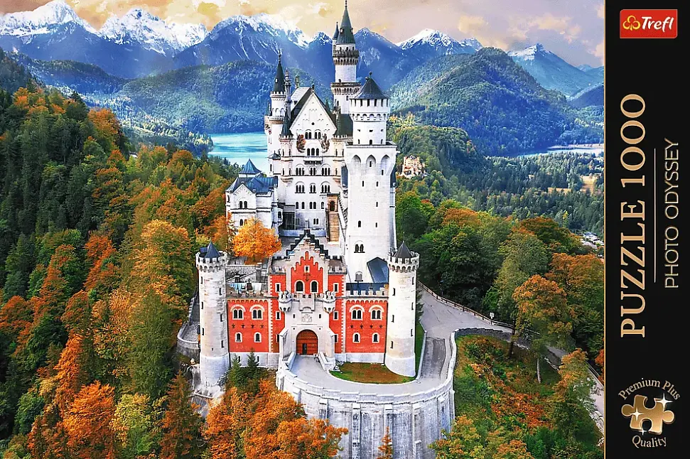 Пазл Photo Odyssey Замок Нойшванштайн, Німеччина - 1000 елементів Trefl 10813 - фото 4