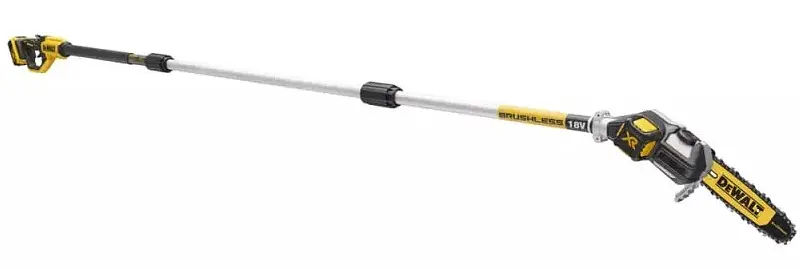 DeWALT Висоторіз ланцюговий акумуляторний безщітковий 18В шина 20см штанга 180-280см 4.0кг без АКБ та ЗП - фото 9