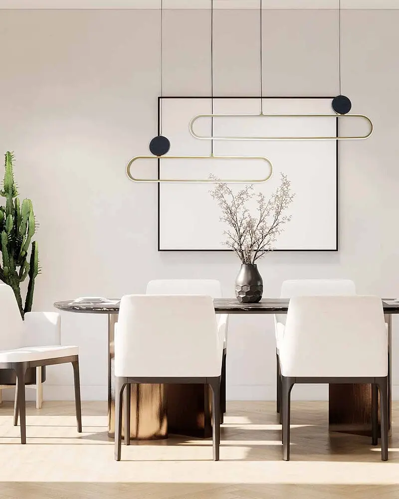 Подвесной светильник, люстра Goldlux 333902 Florentyna LED 1x48W 4000K 6000Lm IP20 золотой - фото 3
