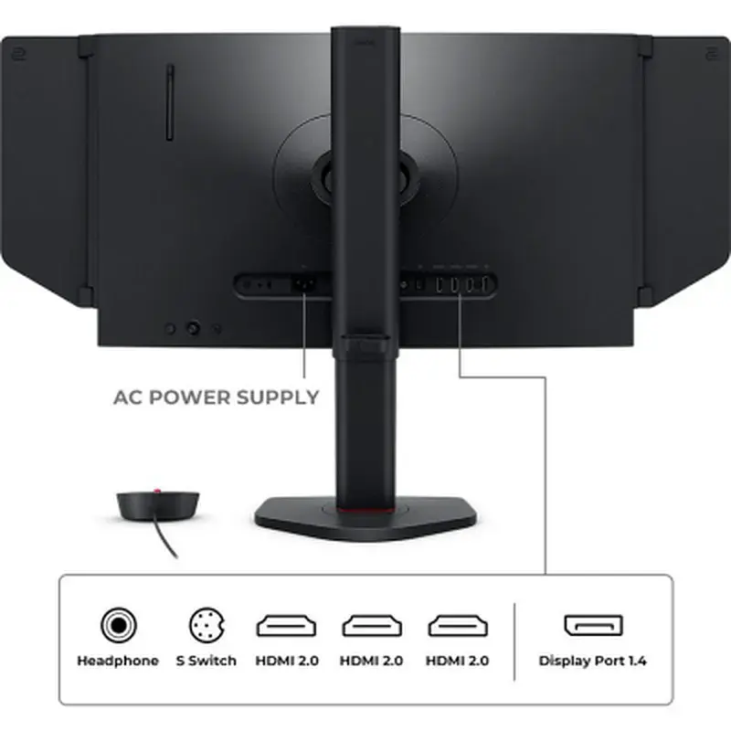 Монітор BenQ XL2566X+ Dark Grey - фото 9