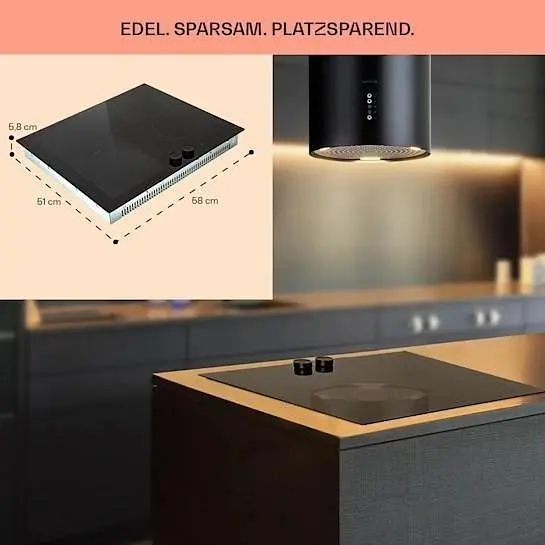 Индукционная плита Klarstein Magnichef 4 Flex 7000W (10041381) - фото 5