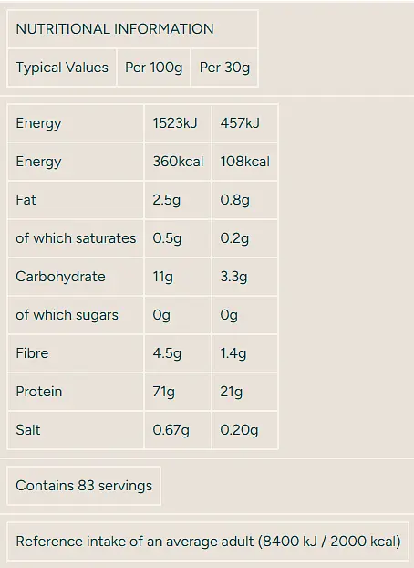 Комплексний Протеїн для Веганів Vegan Blend - 2500 г - фото 2