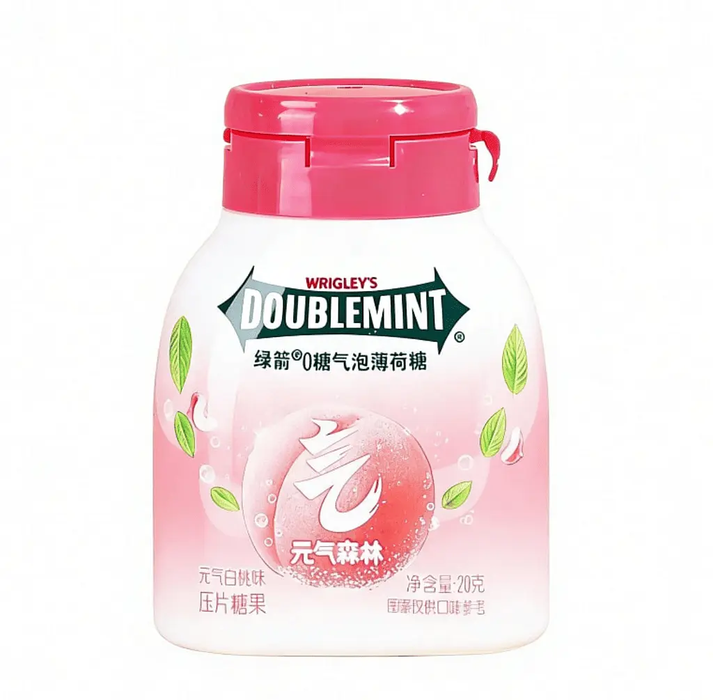 Драже Wrigley's Doublemint White Peach Flavor 20г