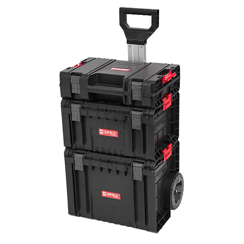 Ящик для інструментів на колесах Qbrick SYSTEM PRO CART 2.0 450x390x690 мм 5901238254256 - фото 3