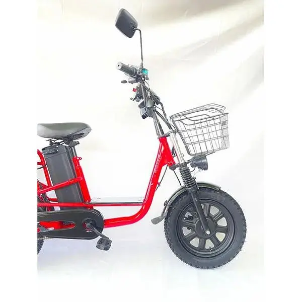 Электровелосипед Minako Monster Pro 16" 1000W 60V 30Ah гидравлические тормоза красный - фото 3