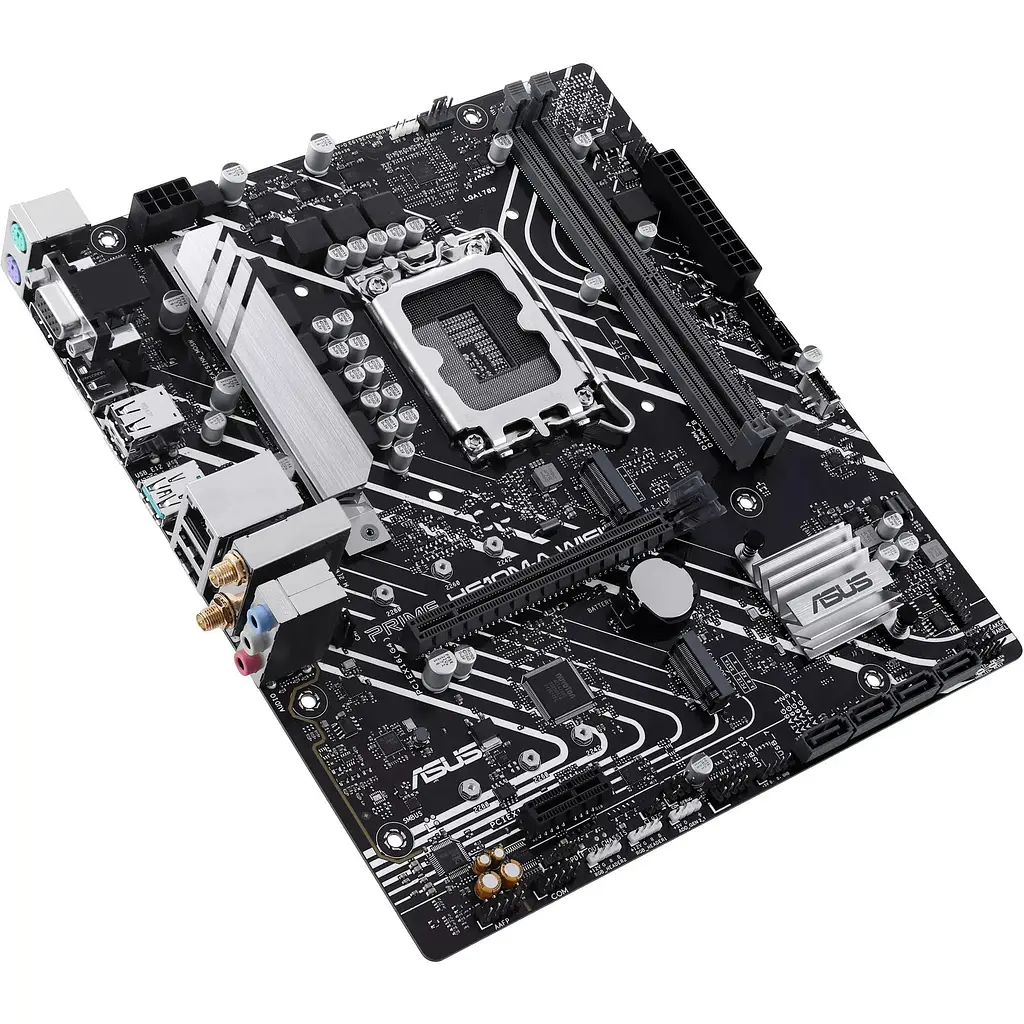 Материнська плата Asus Prime H610M-A WIFI s1700 H610 2xDDR5 M.2 HDMI D-Sub DP Wi-Fi BT mATX - фото 5