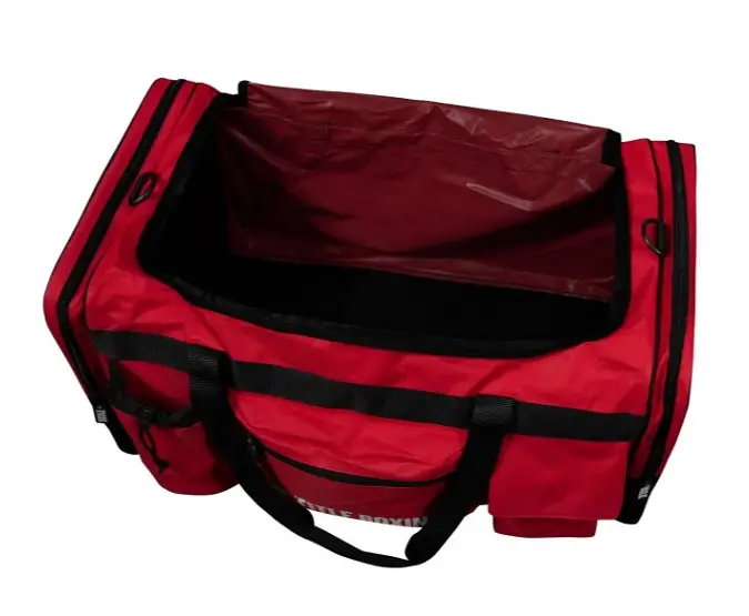 Спортивна сумка TITLE Boxing Deluxe Gear Bag Red 70 л (TBAG45 RD/BK) - фото 2