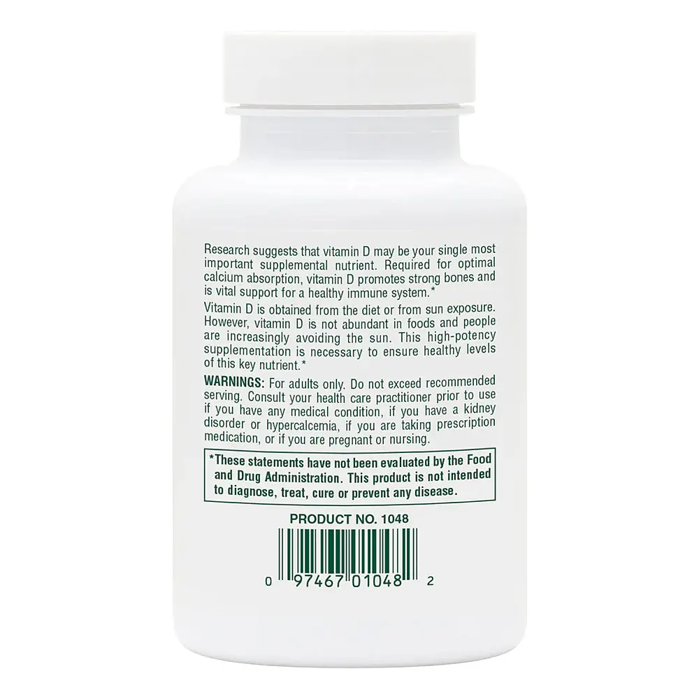 Вітаміни та мінерали NaturesPlus Vitamin D3 10000 IU 60 капсул - фото 3