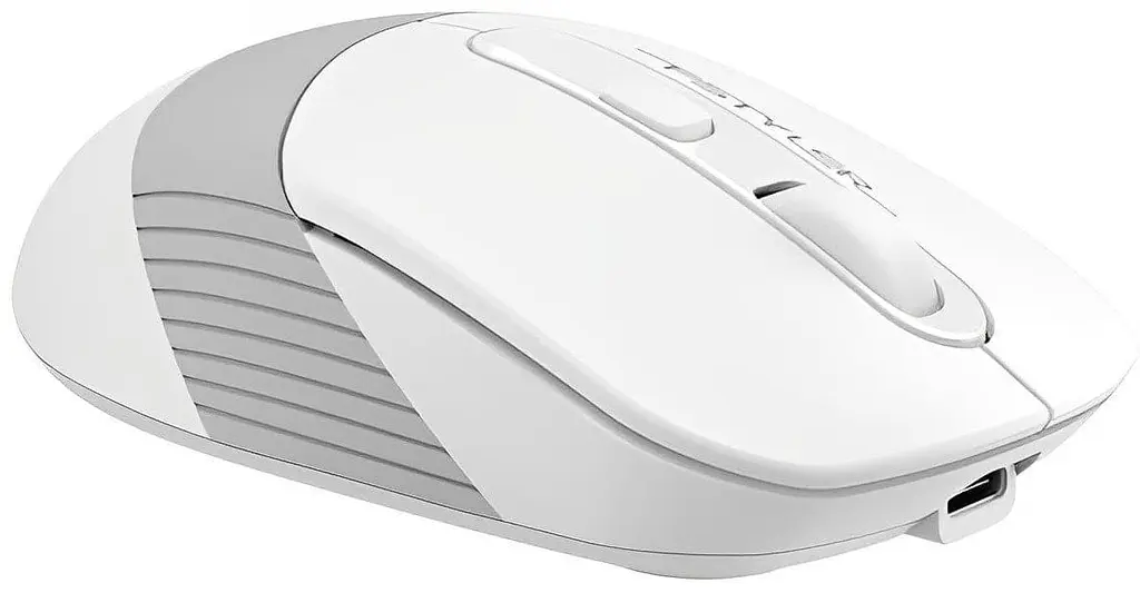Беспроводная мышь A4Tech Fstyler FB10CS Wireless Grayish White (FB10CS (Grayish White)) - фото 4