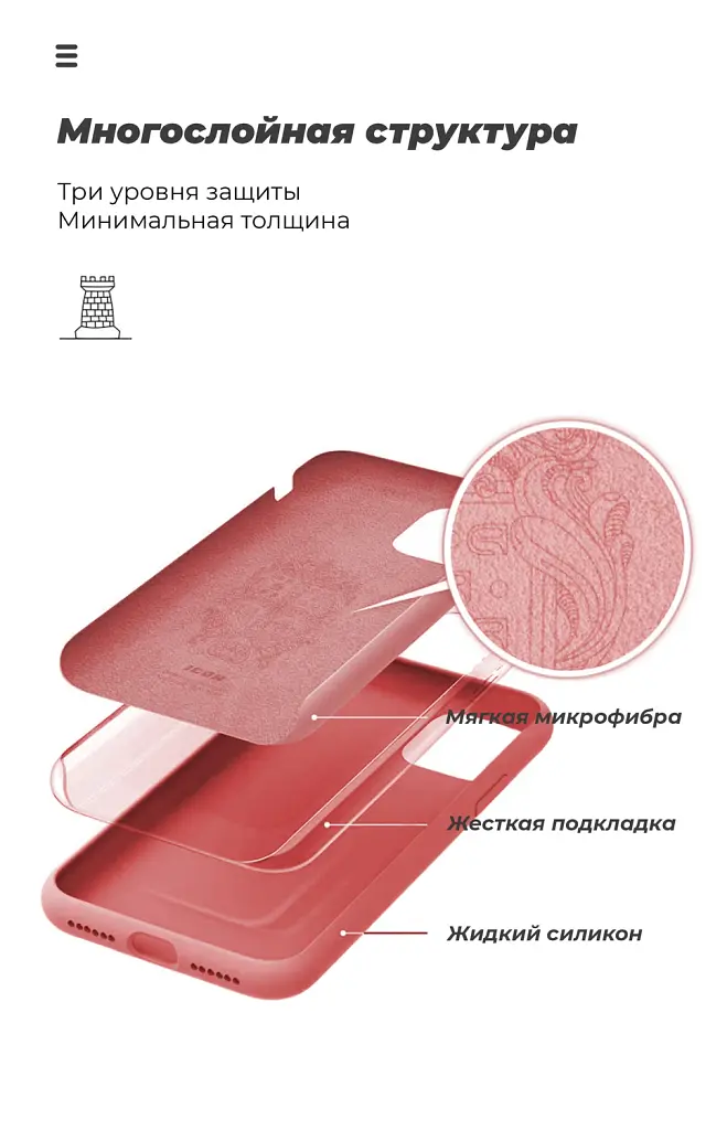Чохол ArmorStandart ICON для Samsung A01 Core (A013) Camera cover Red - фото 6
