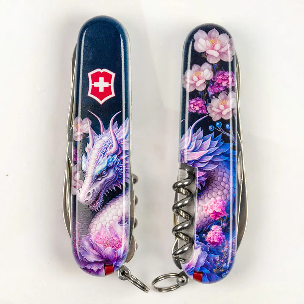 Ніж Victorinox Climber Zodiac 91мм 14функ Чарівний дракон - фото 10
