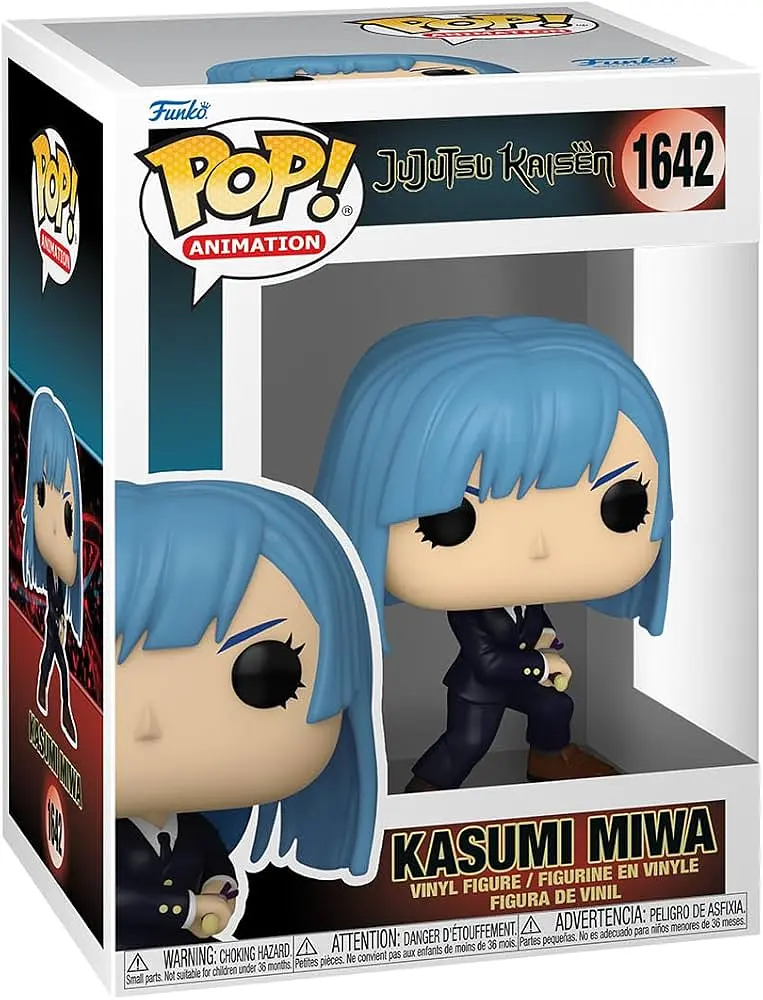 Коллекционная фигурка Funko Pop Магическая битва Мива Jujutsu Kaisen Miwa Kasumi 10 см JK MK 1642 - фото 3