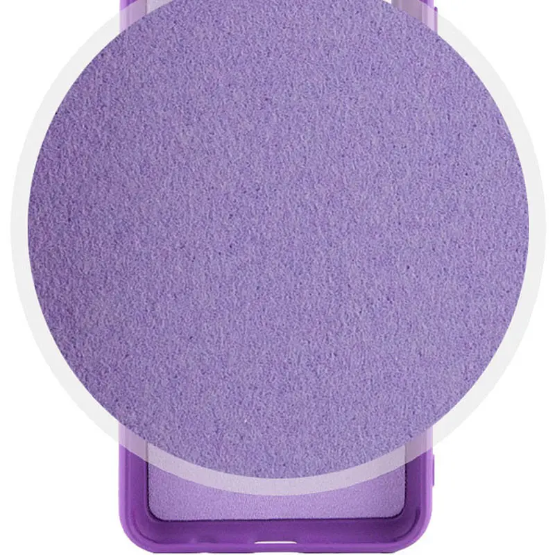 Чохол Silicone Cover Lakshmi Full Camera (A) для Oppo A17 Фіолетовий / Purple - фото 3