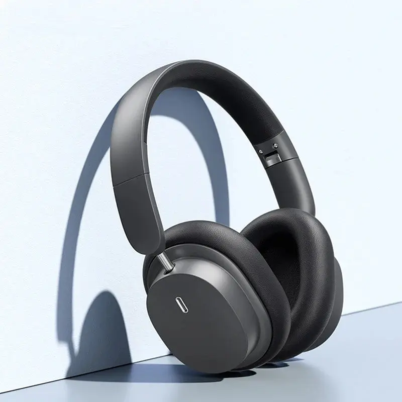 Накладні бездротові навушники Bowie D05 Wireless Headphones (NGTD02021) Grey Baseus teh0030667 - фото 2