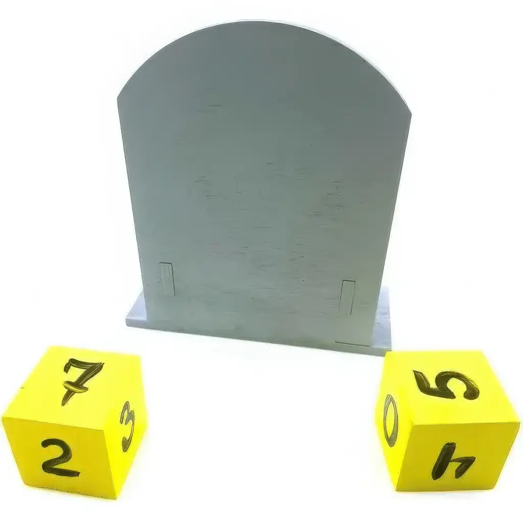 Вечный календарь Трезубец с калиной деревянный, расписанный вручную 15.5х14.2х6 см.  - фото 4