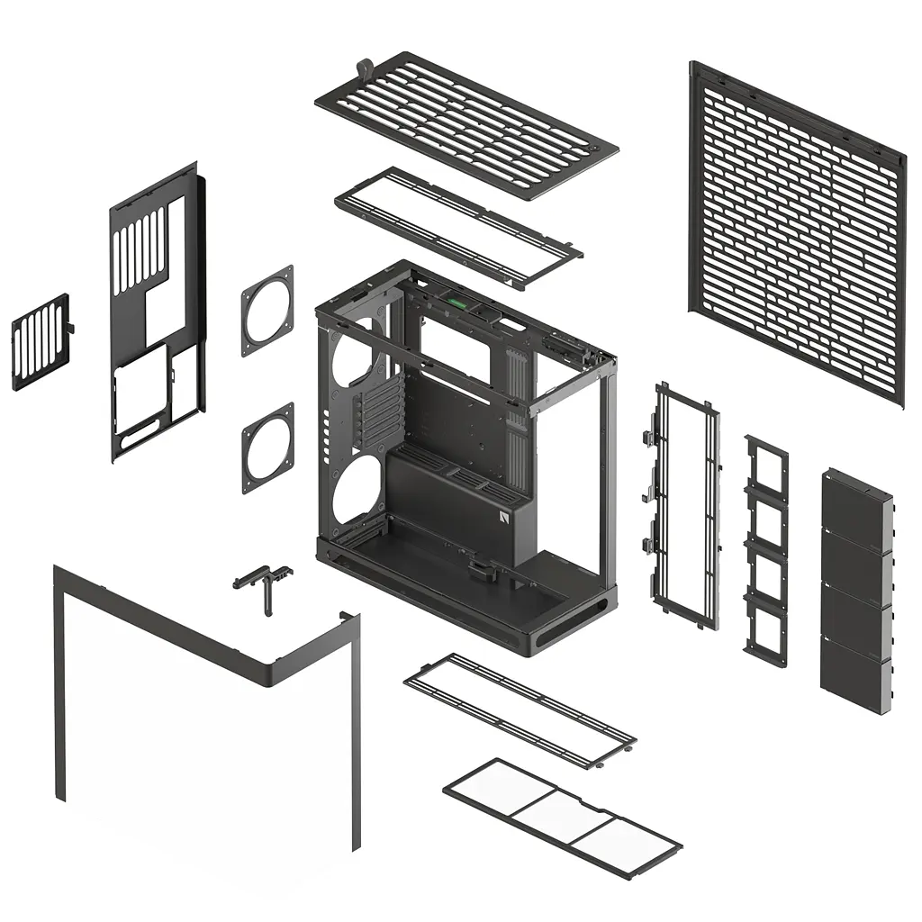 Корпус Havn HS 420 Base Edition Black (HVN-CA-HS420-06) - фото 5