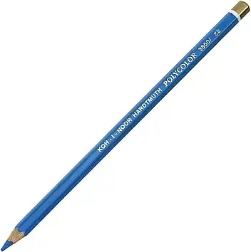 Олівець кольор. "Koh-i-noor" №3800/52 Polycolor художн.azure blue/небесний синій(12)
