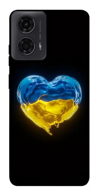 Чохол Demsky Серце України для Motorola Moto G24