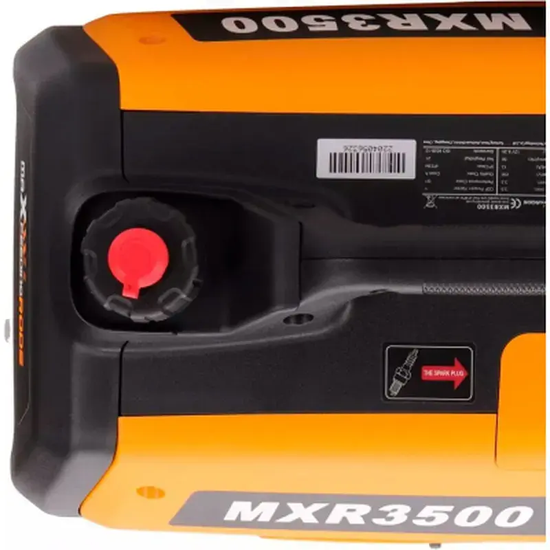 Генератор maXpeedingRODS MXR3500 інверторний (3 kW), 220V, 50Hz, 4л, ручний запуск (mxr3500) - фото 8