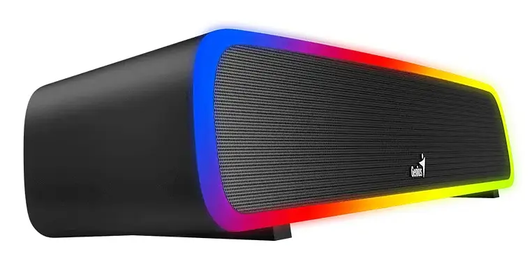 Акустика USB SoundBar 200BT, 4W, Bluetooth, RGB, Black Genius teh0021691 - фото 2