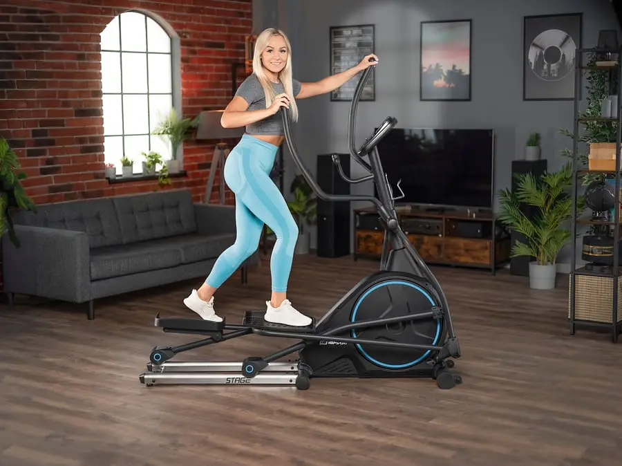 Орбітрек Hop-Sport HS-160CF Stage електромагнітний синій - фото 4