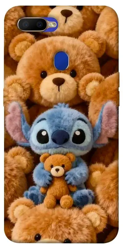 TPU чохол Demsky Stitch teddy bears для Oppo A5s / Oppo A12