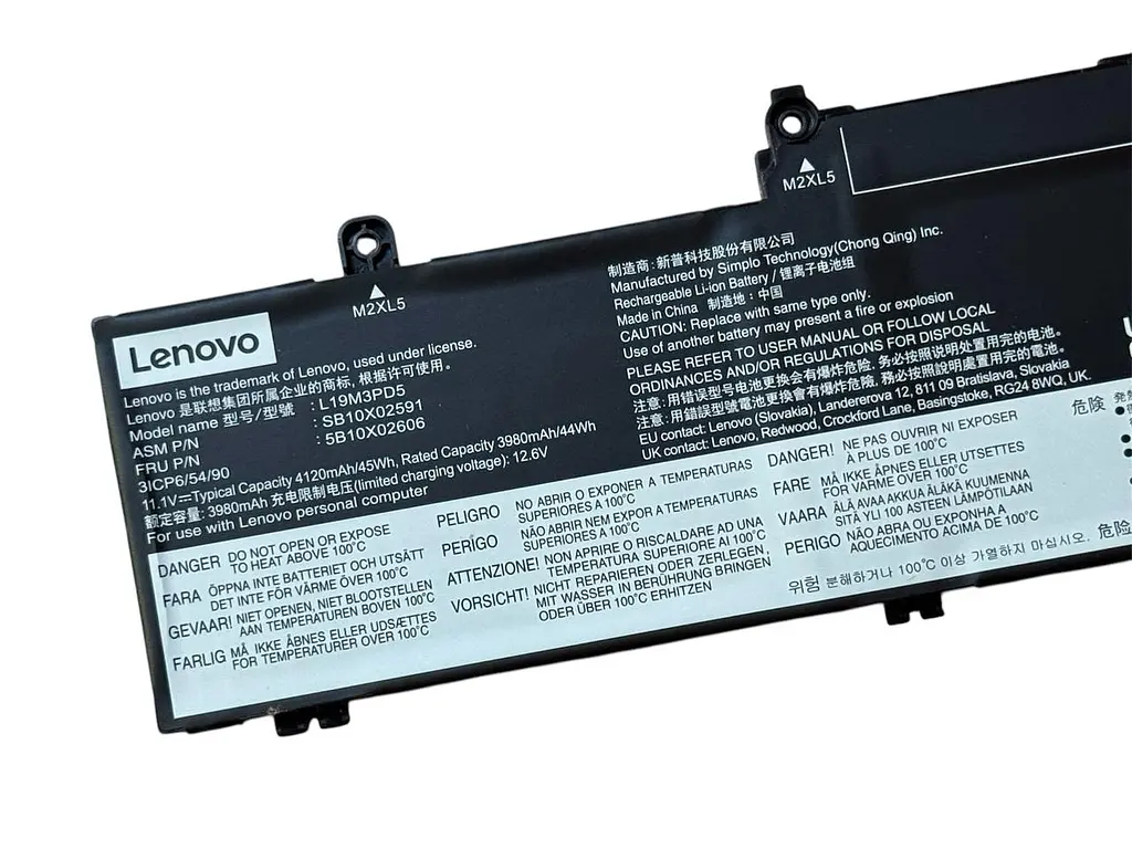 Акумулятор ноутбука Lenovo ThinkPad E14 E15 Gen 2 E14 E15 Gen 3 E14 E15 Gen 4 L19L3PD5 L19C3PD5 L19D3PD5 L19M3PD5 - фото 2