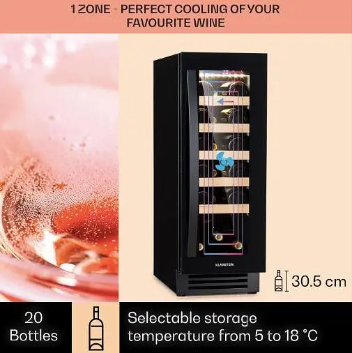 Винный холодильник встроенный Klarstein Vinovilla (10040729) - фото 3