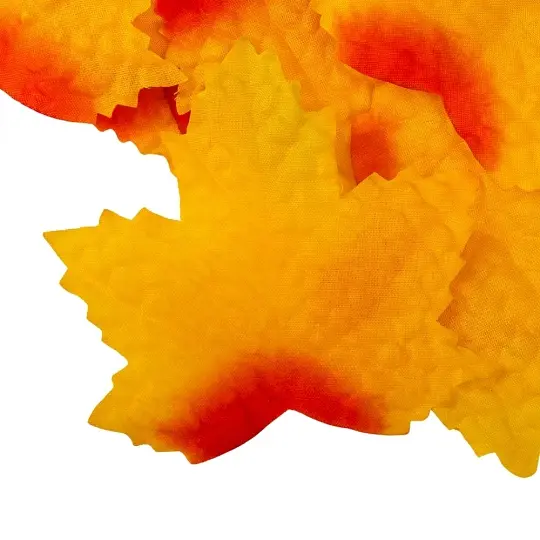 Штучне листя Elisey Золота осінь 10 см (9130-001) помаранчевий       - фото 2