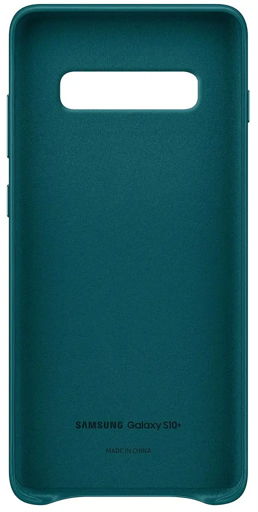 Чохол шкіряний протиударний Leather Cover EF-VG975LGEGRU для Samsung Galaxy S10 Plus (6.4") Green - фото 5