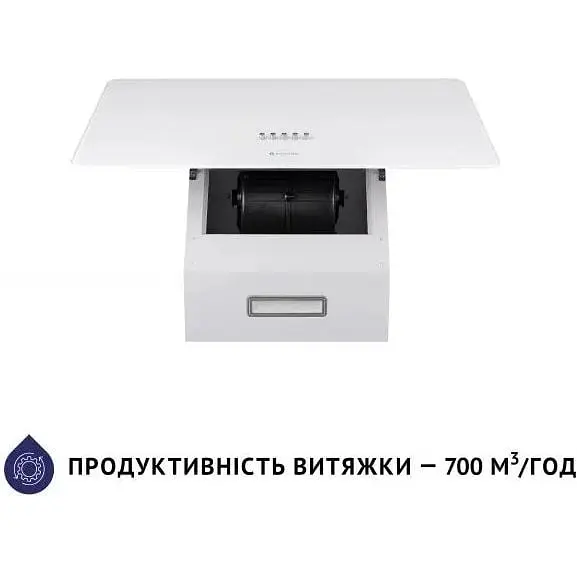 Витяжка Minola HDN 6224 WH 700 LED біла - фото 3