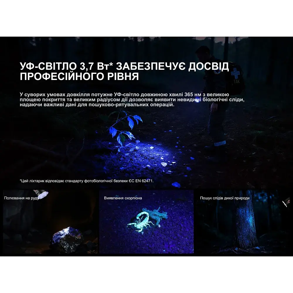 Ліхтар Fenix LR35R PRO (LR35RPRO) - фото 11