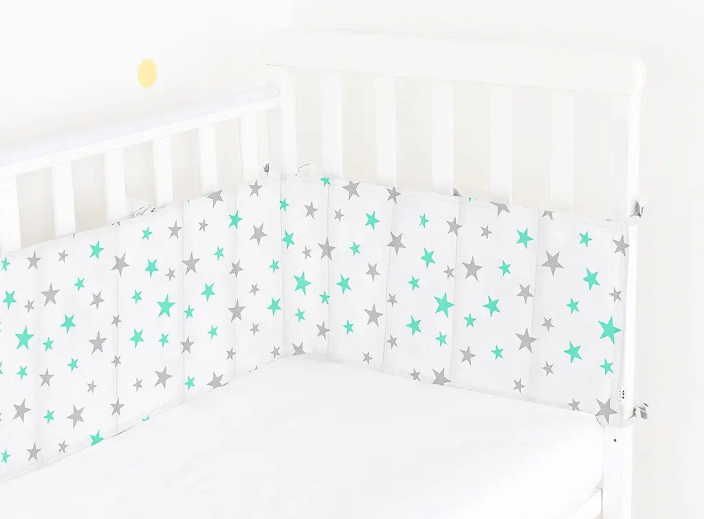 Бортики в дитяче ліжечко MINT STARSFALL COSAS (4822052062593) - фото 2