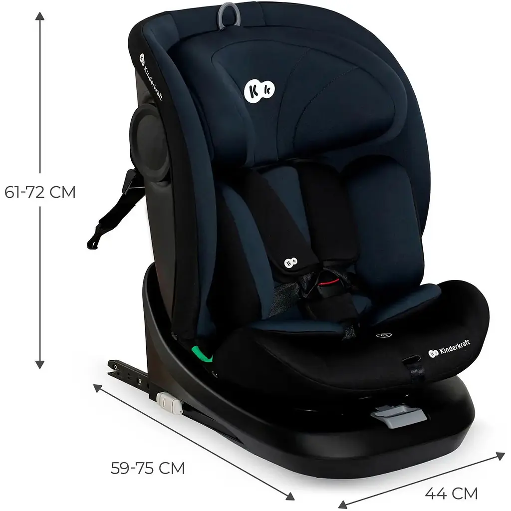 Автокрісло Kinderkraft i-Grow i-Size Black KCIGRO00BLK0000 (00-00305220) - фото 7
