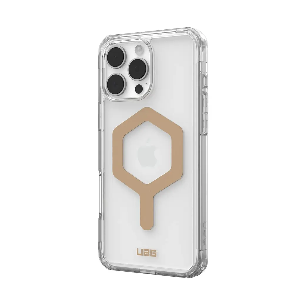 Чохол UAG для iPhone 16 Pro Max, Plyo Magsafe, Ice/Gold teh0019530 - фото 2