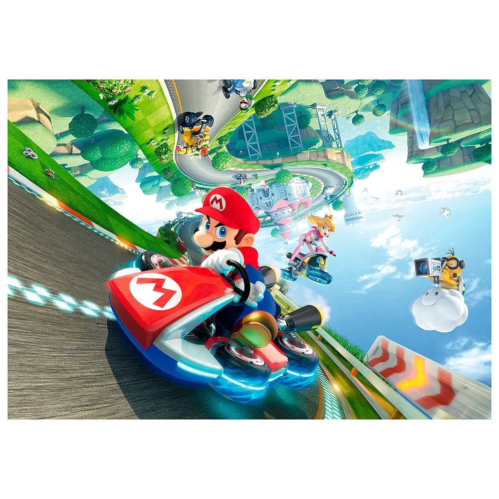 Пазл SUPER MARIO Kart - Funracer 1000 ел. - фото 3