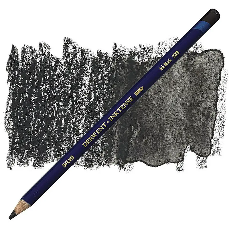 Олівець чорнильний Inktense (2200), Чорний, Derwent