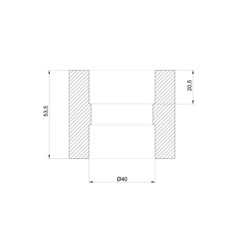 Муфта PPR Thermo Alliance 40 DSB004