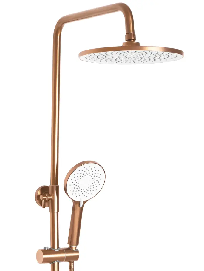 Душова система з виливом Rea Avalon brushed copper REA-P2418 - фото 5