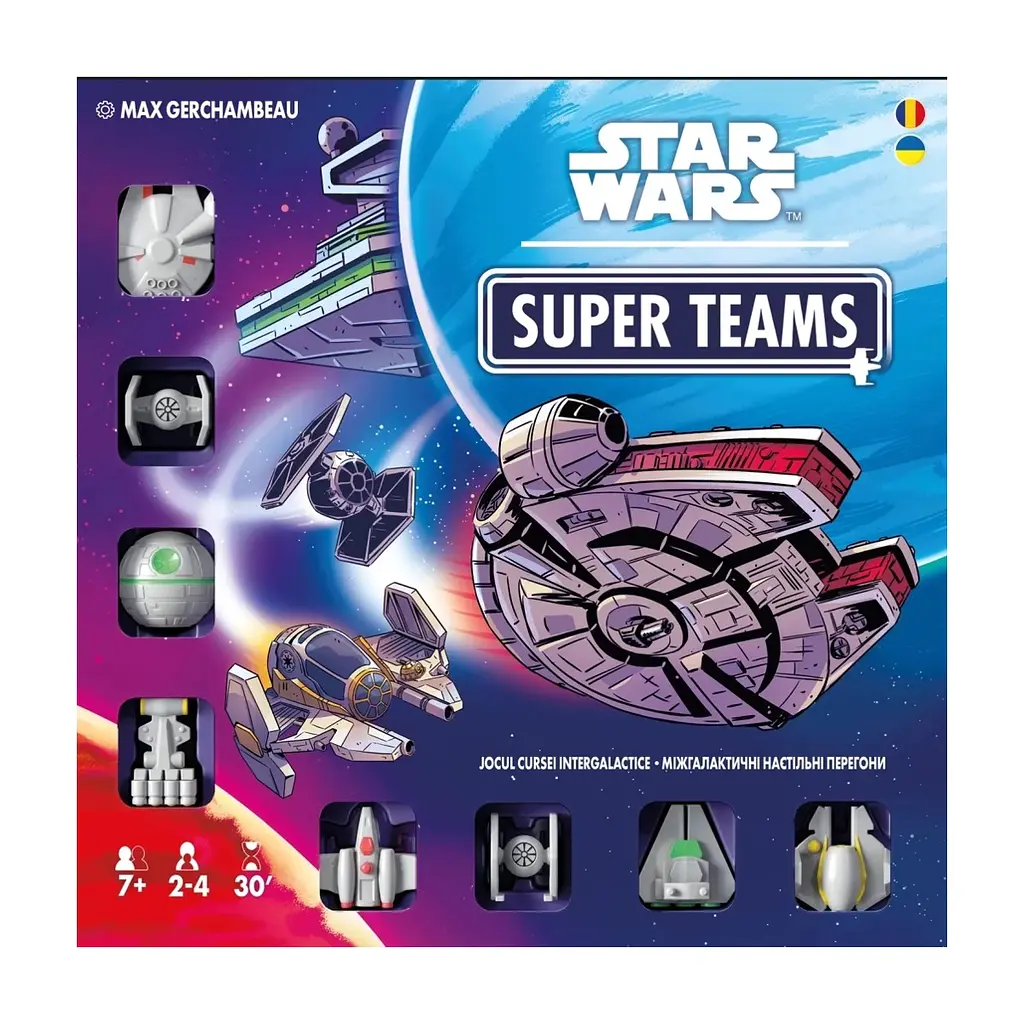 Настільна гра Geekach Games Зоряні війни. Суперкоманди (Star Wars Super Teams) (укр.) (GRJ0006ST) - фото 5